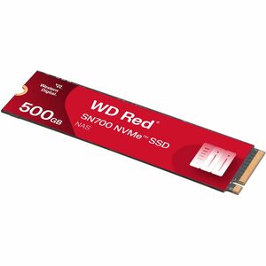 SSD WD Red S700 WDS500G1R0C - M.2 2280 Interne - 500 Go - PCI Express NVMe (PCI Express NVMe 3.0 x4) - Système de rangemen