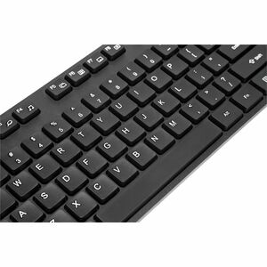 Targus AKB30US Teclado - Cable Conectividad - USB Interfaz - Español - QWERTY Diseño - Negro - 108 Tecla(s) - Windows, mac