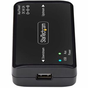 StarTech.com Galvanische USB-Trennung 6kV, Galvanischer Isolator/Trenner, IP40, DIN-Schiene, Galvanischetrennung, USB 2.0(