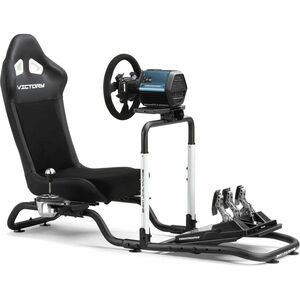 Next Level Racing Victory Simulator Cockpit Frame and Seat - Steel - Black