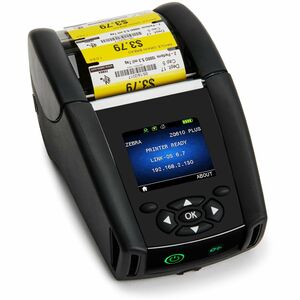 Zebra ZQ610 Plus Double Sided Retail, Transportation & Logistic, Manufacturing, Mobile, Warehouse Direct Thermal Printer -