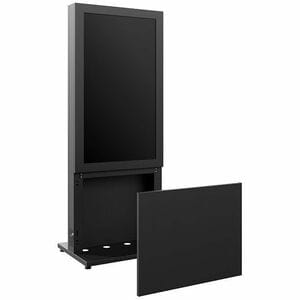 HAGOR Displaygehäuse - 55 Zoll (139,70 cm) - Portrait - Boden - Anthrazit