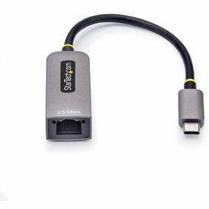 StarTech.com 2.5Gigabit Ethernet Adapter for Tablet, Notebook, Desktop Computer - 2.5GBase-T - Desktop - Space Gray - USB 