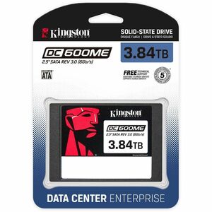 Kingston DC600ME 3.84 TB Solid State Drive - 2.5" Internal - SATA (SATA/600) - Mixed Use - Server, Data Center Device Supp