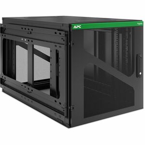 APC by Schneider Electric NetShelter 12U Wall Mountable Enclosed Cabinet Rack Cabinet for UPS, IT Equipment - 482.60 mm Ra