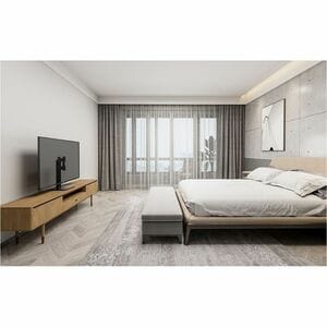 Neomounts Height Adjustable TV Stand - 58.4 cm (23") to 109.2 cm (43") Screen Support - 40 kg Load Capacity - 51.2 cm Heig