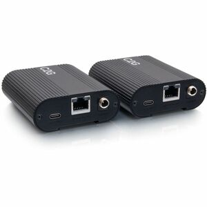 C2G Superbooster 1-Port USB over Cat6a Box to Box Extender Kit - USB 3.2 Gen1 (5Gbps) - 2 x Network (RJ-45) - 2 x USB - 29