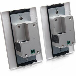 C2G Superbooster 1-Port USB over Cat6a Wall Plate to Wall Plate Extender Kit - USB 3.2 Gen1 (5Gbps) - 295.28 ft Range - 2 