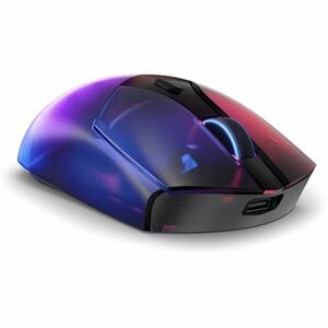 Lenovo Legion M410 Gaming Mouse - Radio Frequency - USB Type C - 6 Button(s) - Transparent Black - Cable/Wireless - 2.40 G