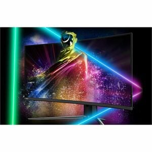 MSI MAG 321CUP QD-OLED 32" Class 4K UHD Curved Screen Rugged Gaming OLED Monitor - 16:9 - Black - 31.5" Viewable - Quantum