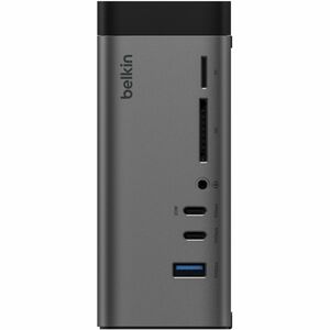 Belkin Connect USB-Typ C Docking Station für Monitor, Speicherkartenleser - Ladefunktion - Speicherkartenleser - SD, micro