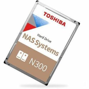 Toshiba N300 10 TB Hard Drive - 3.5" Internal - SATA (SATA/600) - NAS, Server, Storage Server Device Supported - 7200rpm -