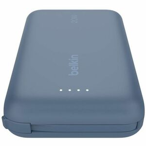 Belkin BoostCharge Stromspeicher - Blau - für Smartphone, Tablet-PC, iPad mini, iPad, iPad Pro - 10000 mAh - 20 W - USB Ty