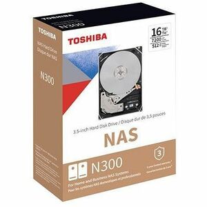 Toshiba Festplatte - 3,5" Intern - 8 TB - SATA (SATA/600) - NAS, Server, Storage Server, Cloud-Speicher Unterstütztes Gerä