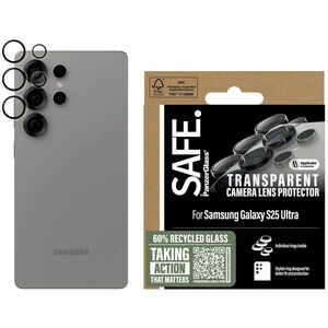 PanzerGlass SAFE. Camera Lens Protector - Transparent, Clear - Silicone