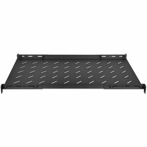 Intellinet 1U Montable en bastidor Rack para Bastidor - Negro - 20kg Capacidad máxima de peso