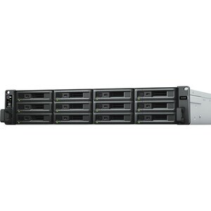 Synology SA3200D 12 x 总跨数 NAS存储系统 Xeon 四核（4 个核心） 2.40 GHz - 8 GB RAM - DDR4 SDRAM - 2U 可机架安装 - 192 TB 支持的硬盘容量 - 0 x 已安装硬盘 
