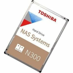 Toshiba N300 HDWG51EUZSVA 14 TB Hard Drive - 3.5" Internal - SATA (SATA/600) - Conventional Magnetic Recording (CMR) Metho