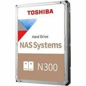 Toshiba N300 20 TB Hard Drive - 3.5" Internal - SATA (SATA/600) - Conventional Magnetic Recording (CMR) Method - NAS, Serv