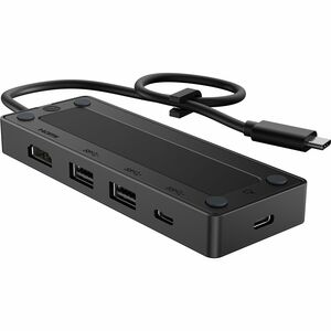 HP A/V Adapter - 1 x USB Type C - Male - 1 x HDMI Digital Audio/Video - Female, 2 x USB Type A - Female, 2 x USB Type C - 