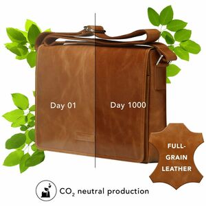 dbramante1928 ApS Marselisborg Carrying Case (Messenger) for 35.6 cm (14") Apple Notebook, MacBook - Golden Brown - Leathe