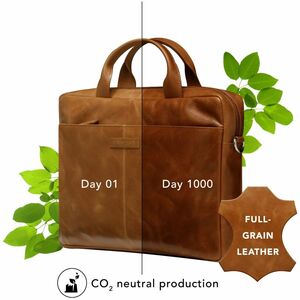 dbramante1928 ApS Amalienborg Carrying Case for 38.1 cm (15") Notebook - Tan - 270 mm Height x 370 mm Width x 80 mm Depth 