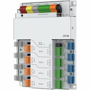 AXIS A1710-B Radio-frequency Identification (RFID), QR Code Door Access Control Panel - White - 250000 User(s) - 4 Door(s)