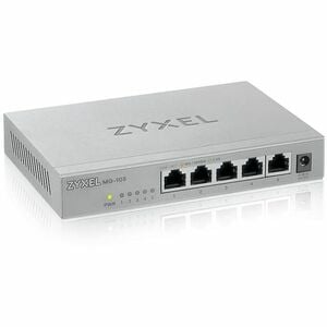 ZYXEL XMG-100 XMG-105 5 Ports Ethernet Switch - 10 Gigabit Ethernet - 2.5GBase-T, 10GBase-X - 2 Layer Supported - Modular 