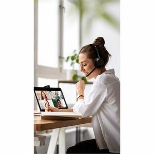 Jabra Evolve2 50 Wired/Wireless On-ear Stereo Headset - Microsoft Teams Certification - Binaural - Supra-aural - 3000 cm -