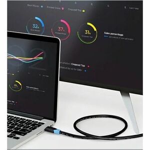 Vention 75 cm HDMI A/V Cable - Cable for Audio/Video Device, TV, Projector - First End: 1 x HDMI 2.0 Digital Audio/Video -