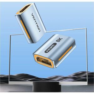 Vention AIU A/V Adapter - 1 x HDMI 2.1 Digital Audio/Video - Female - 1 x HDMI 2.1 Digital Audio/Video - Female - 7680 x 4