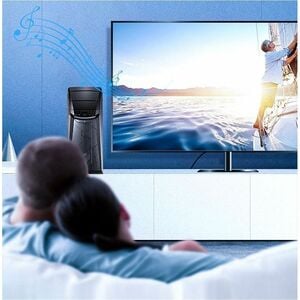 Vention HAGB 2 m DisplayPort/HDMI A/V Cable - Cable for Audio/Video Device, TV, Projector - First End: 1 x DisplayPort 1.4