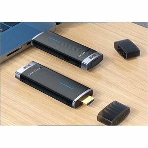 Vention Video Extender Transmitter/Receiver - Wireless - 40 m Range - 2 x USB - 1080p - Full HD - Display, Computer, Noteb