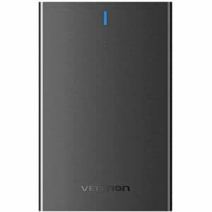 Vention KPAB0 Drive Enclosure SATA/600 - USB 3.0 Micro-B Host Interface - UASP Support Portable - Black - 1 x HDD Supporte