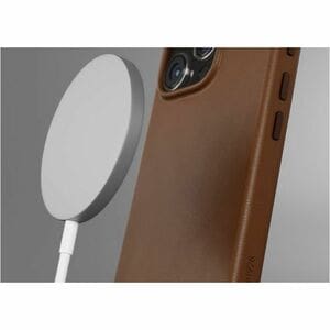dbramante1928 ApS Lynge Carrying Case (Wallet) Apple iPhone 16 Smartphone - Dark Tan - Drop Resistant, RFID Resistant, Scr