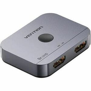 Vention AKP Audio/Video Switchbox - Cable - 7680 x 4320 - 2 Input Device - 2 Display - Display, Notebook, Gaming Console, 