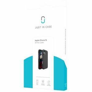 Just in Case 8332455. Case type: Cover, Brand compatibility: Apple, Compatibility: iPhone 16, Maximum screen size: 15.5 cm