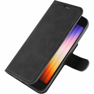 Just in Case Carrying Case (Wallet) Apple iPhone SE 3 Smartphone - Black - Scratch Resistant, Bump Resistant, Drop Resistant