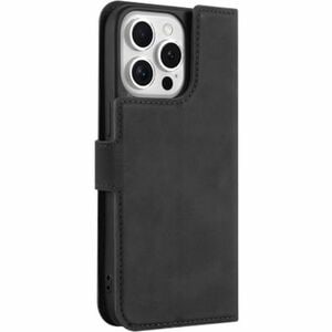 Just in Case Carrying Case (Wallet) Apple iPhone 15 Pro Smartphone - Black - Scratch Resistant, Bump Resistant, Drop Resis