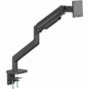 Manhattan Desk Mount for Monitor, Flat Panel Display, Curved Screen Display - Black - Landscape/Portrait - Height Adjustab