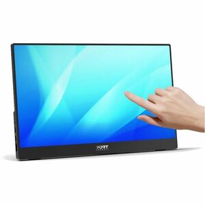 Port Connect 902101T 16" Class LED Touchscreen Monitor - 16:9 - 39.6 cm (15.6") Viewable - 1920 x 1080 - Full HD - In-plan