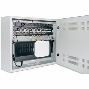 Intellinet Wall Mount for Network Switch, Power Strip, Patch Panel, Network Equipment - Grey - Horizontal - 60 kg Load Cap