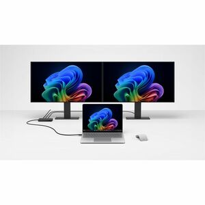 Microsoft Surface USB4 Dock for Business - for Notebook, Monitor - Charging Capability - 100 W - USB4 - 2 Displays Support