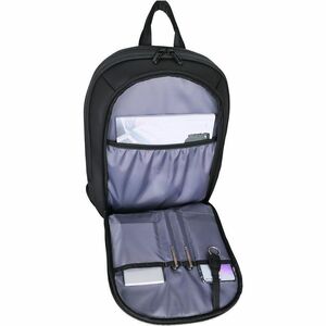 Sacoche de transport V7 CBP16-ECOE - Sac à dos Style pour 33,8 cm (13,3") à 40,6 cm (16") Ordinateur Portable - Noir - Rés