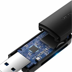 Vention CLGB0 2 Slot(s) Flash Reader - USB 3.0 Type A - External - 640 MB/s - SDHC, SDXC, microSDHC, SD - 1 Total Number o