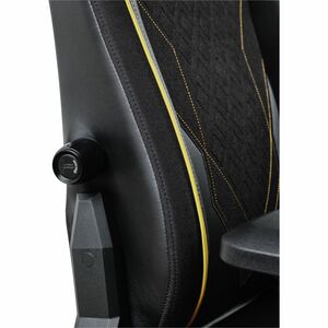 Trust GXT 721 Gaming-Stuhl - Metall, HDF-Polsterung (High Density Foam), Holz, Aluminium - Schwarz