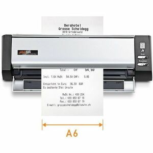 Plustek MobileOffice D430 Plus Sheetfed Scanner - 600 x 600 dpi Optical - 48-bit Color - 16-bit Grayscale - Color, Monochr