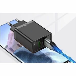 Vention 18 W AC Adapter - Box - Universal Adapter - 2 USB - For Smartphone, iPhone - 120 V AC, 230 V AC Input - 3.6 V DC, 