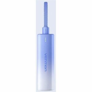 Vention FHW Power Bank - Gradient Blue - For iPhone - 1 x Type-C 20W - Lithium Polymer (Li-Polymer) - 5000 mAh - 3 A, 2.22