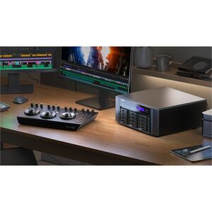 QNAP TS-H1277AFX-R7-32G-US NAS Storage System - AMD Ryzen 7 Octa-core (8 Core) 3.80 GHz - 12 x SSD Supported - 0 x SSD Ins